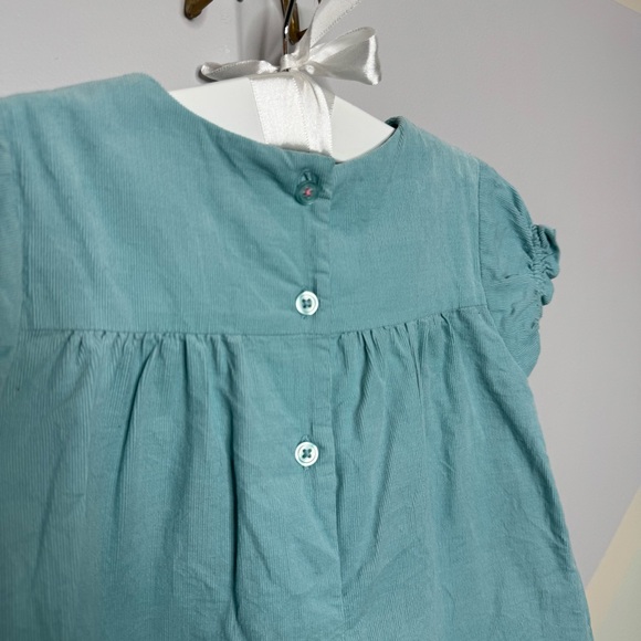 Mini Boden light corduroy bunny  girl dress - Picture 5 of 9